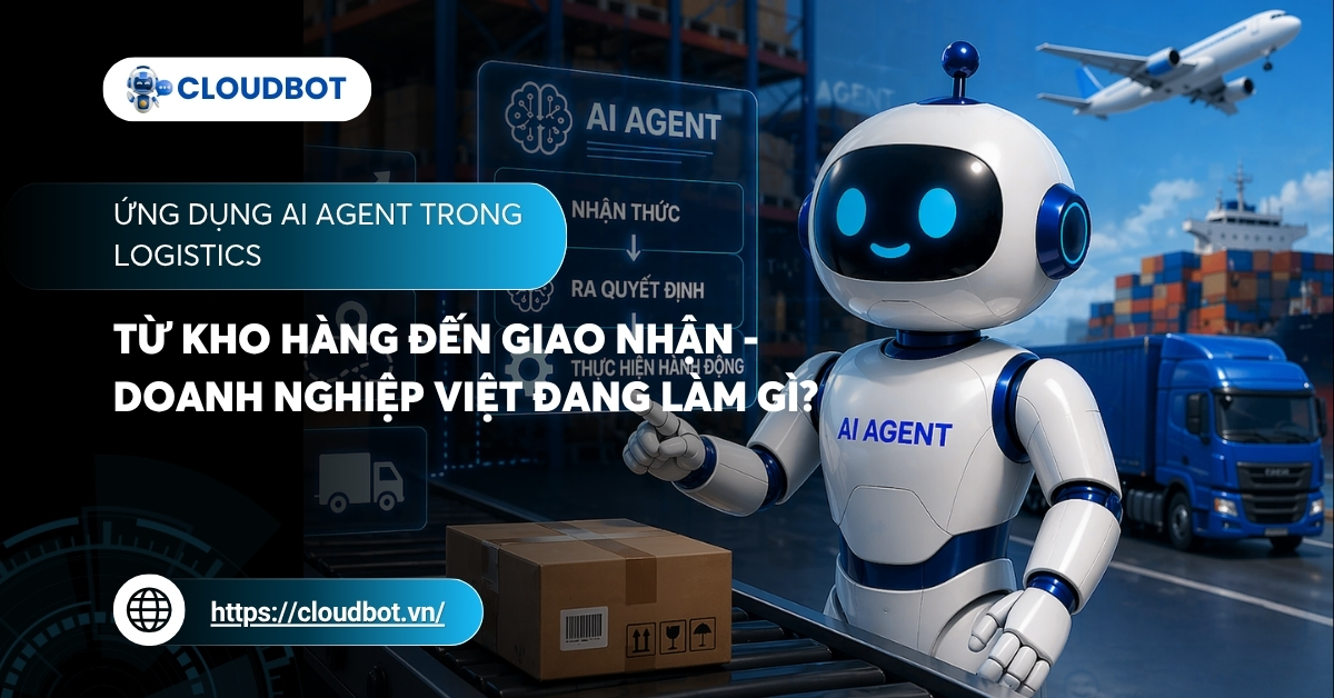 Ứng dụng AI Agent trong Logistics: Từ kho hàng đến giao nhận – Doanh nghiệp Việt đang làm gì?